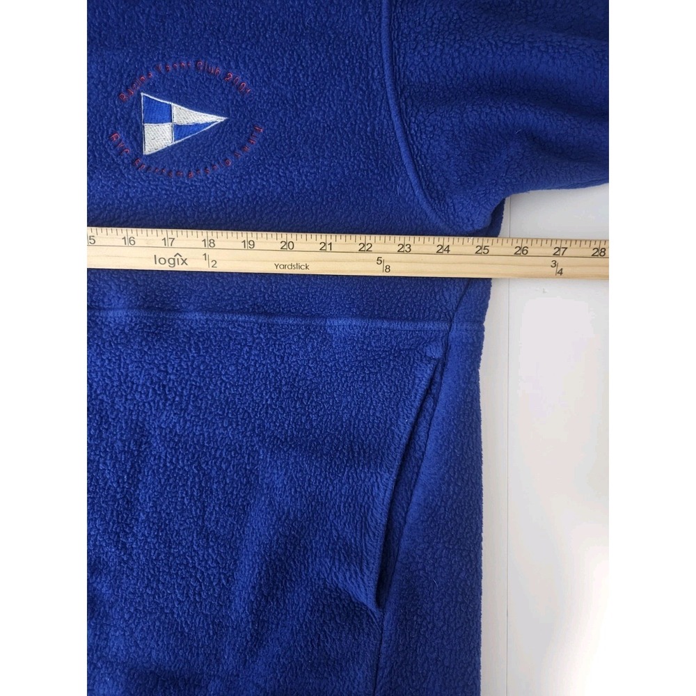 Patagonia Synchilla Men's Polyester Half Zip Fleece Sweater Blue XL - Picture 7 of 9